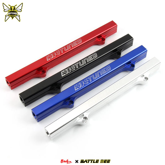 K20 K24 fuel rail with oil pressure gauge