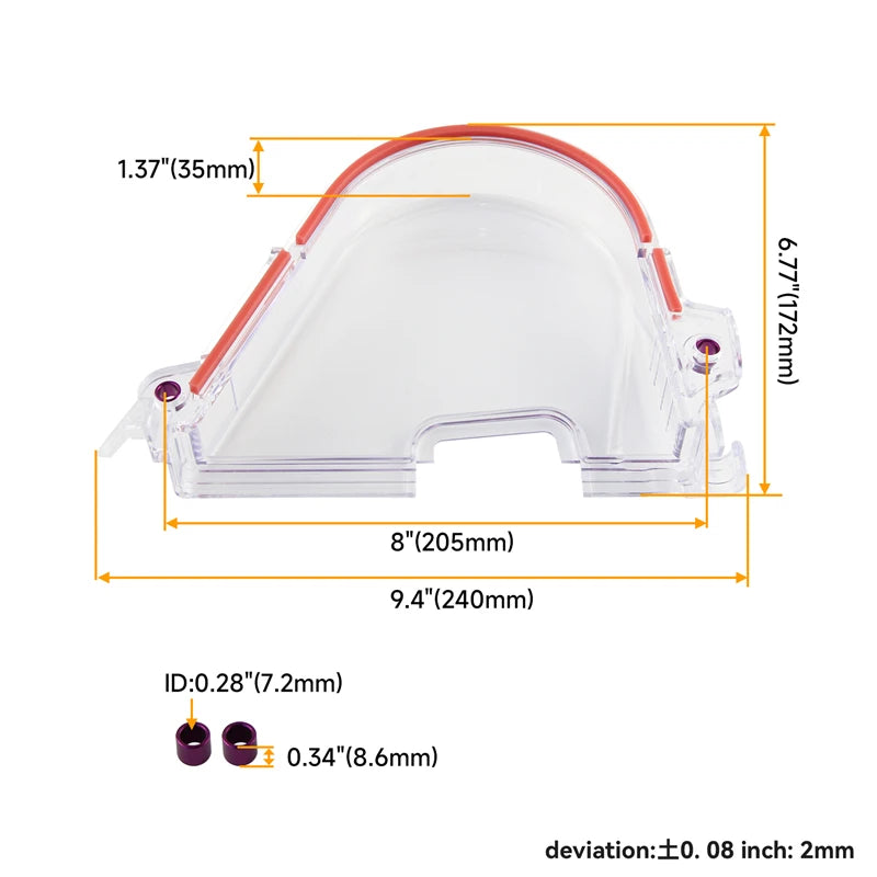 Clear Timing Belt Cover