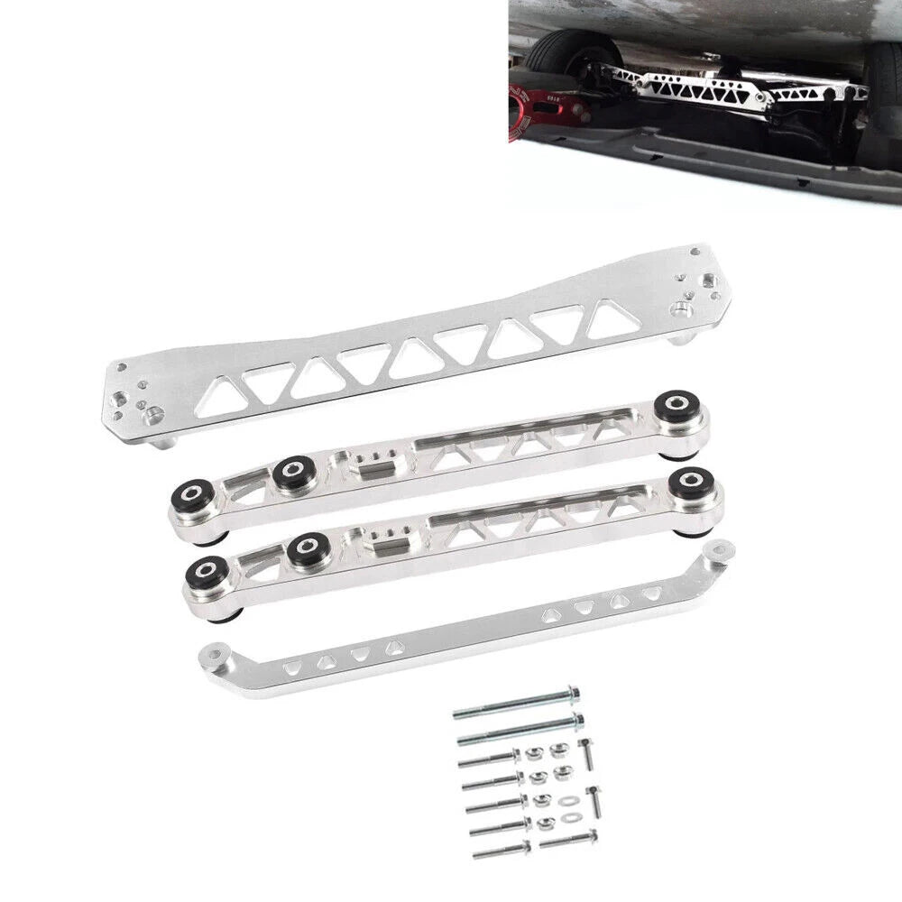 Rear Lower Control Arms with Subframe Brace