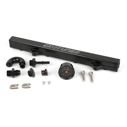 K20 K24 fuel rail with oil pressure gauge