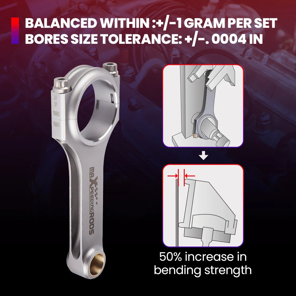 Forged Connecting Rods 5.394"