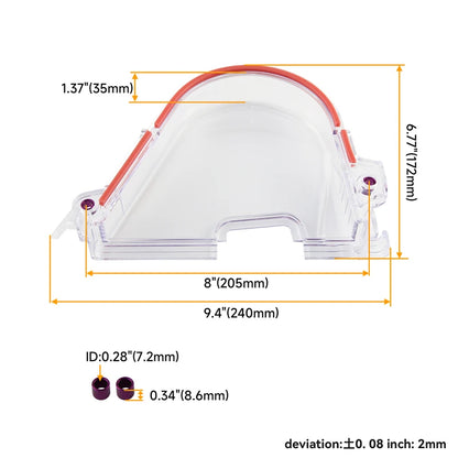 Clear Timing Belt Cover